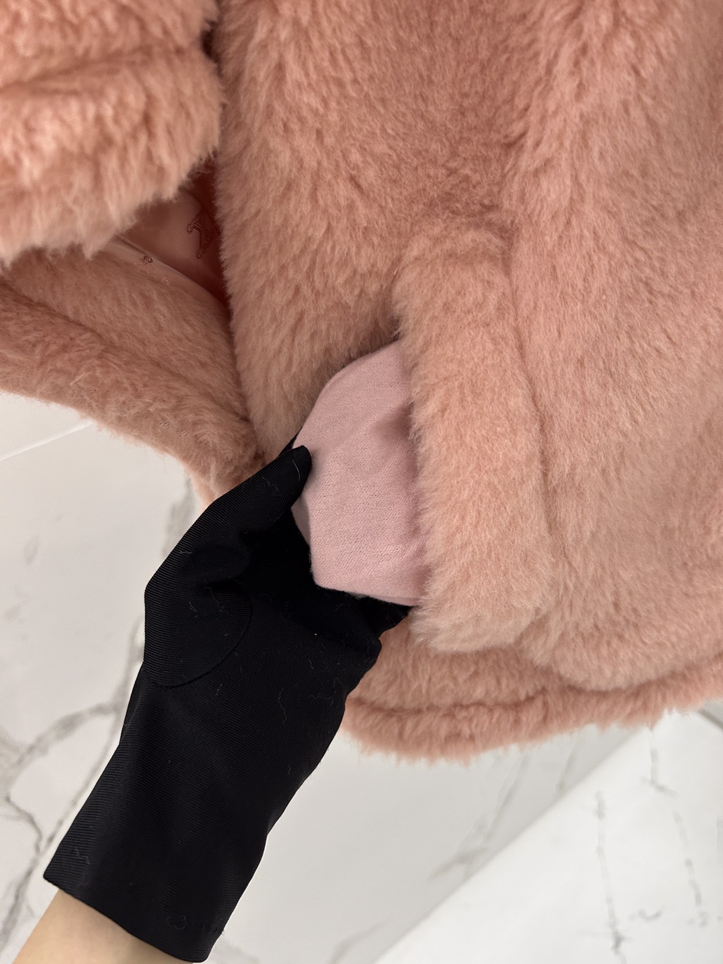 Max Mara Teddy Cape short style one size fits all