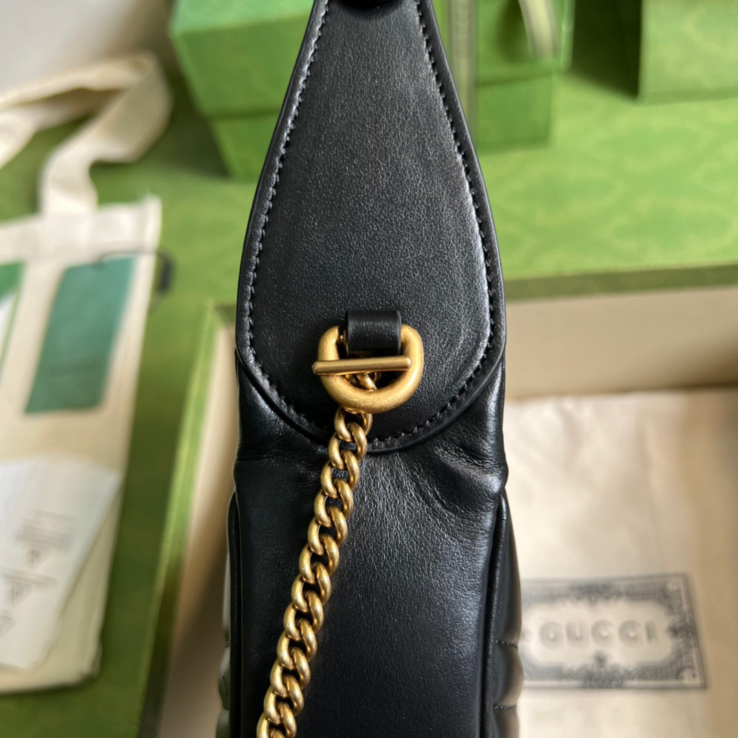 Gucci GG Marmont Half-moon-shaped Bags for Women Size 21*11*5cm