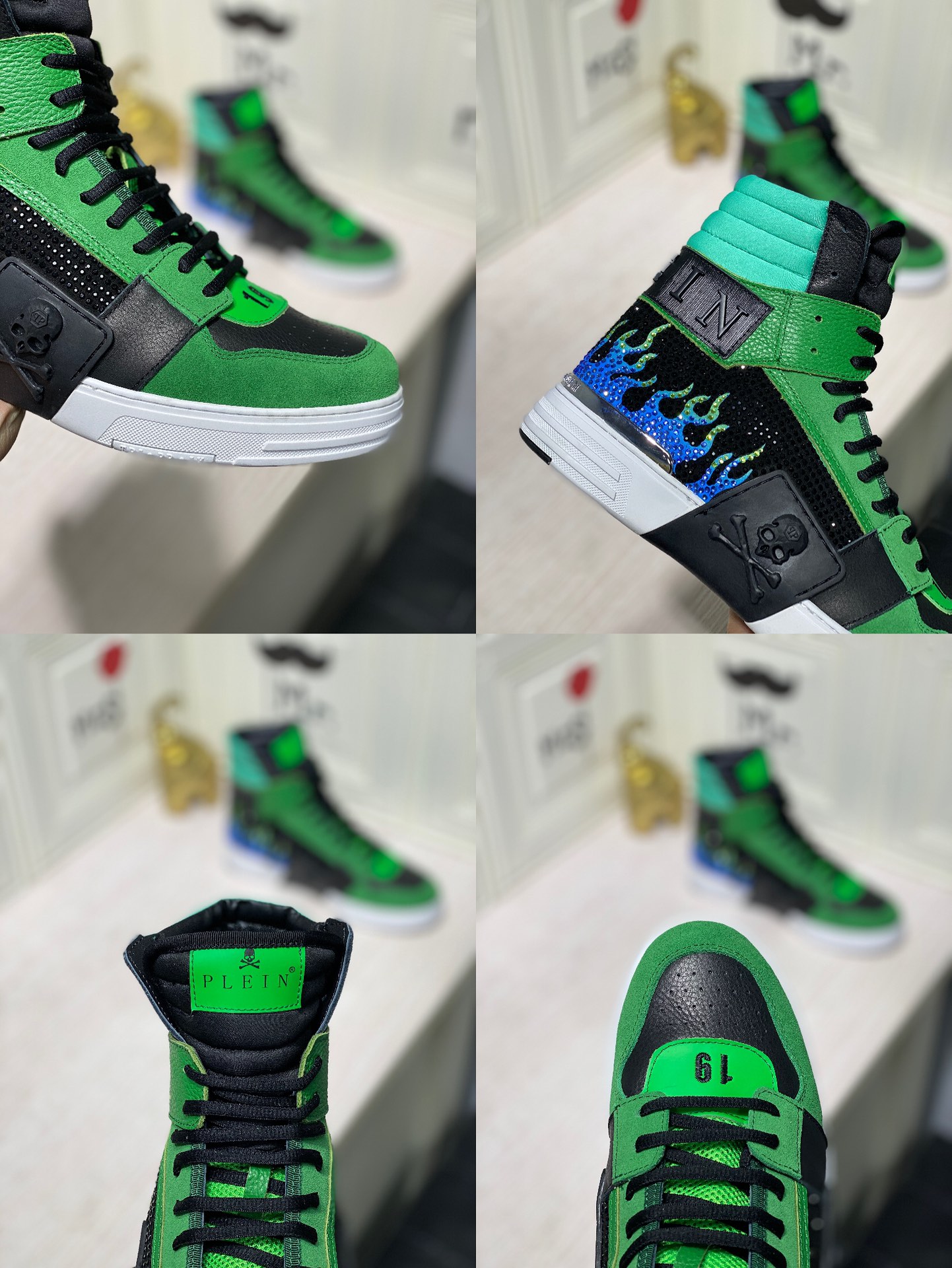 Philipp Plein Mens Outdoor Sneakers Shoes 38 - 45