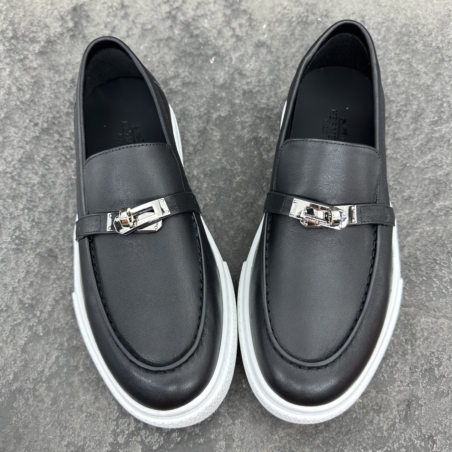 Hermes Game Unisex Loafers Size 35-46