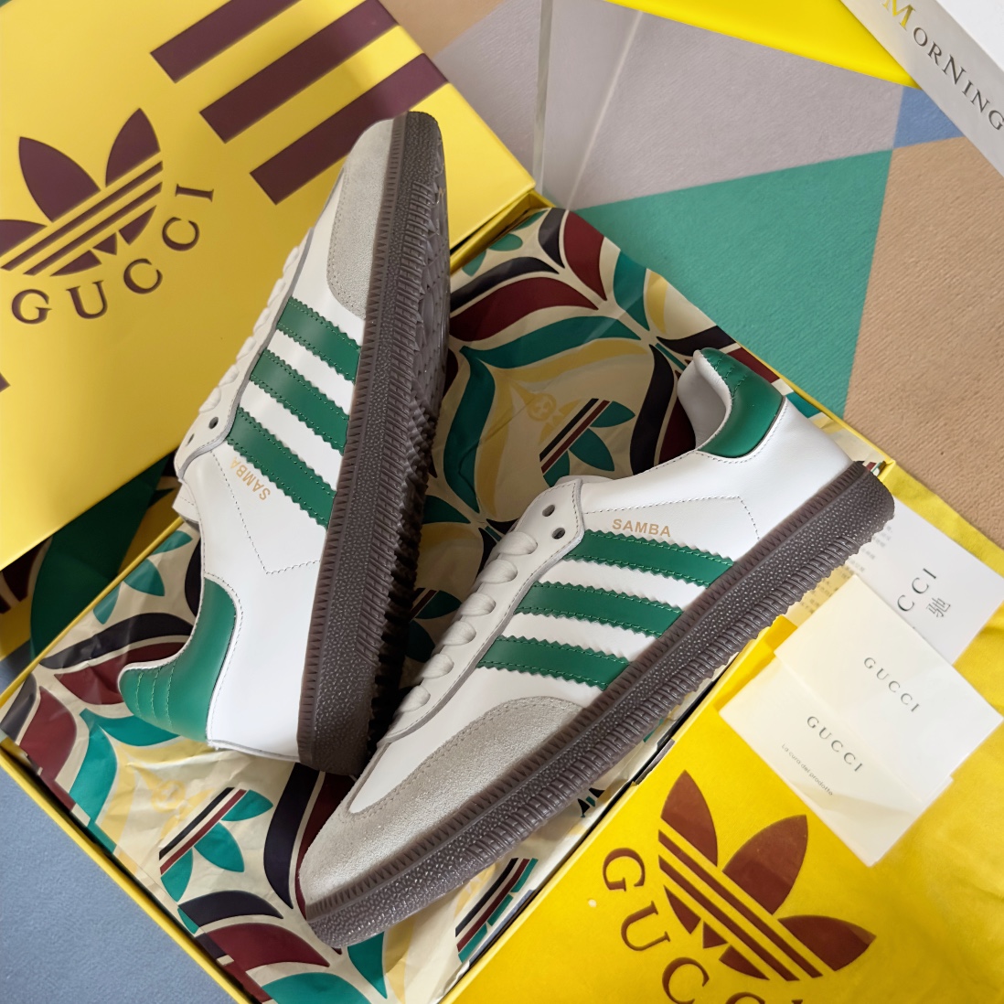 Gucci x Adidas Gazelle Sneaker Size 36-46