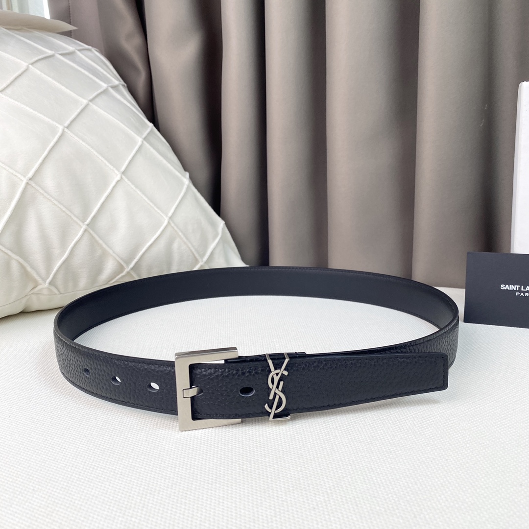 YSL Women Belt Width 3cm