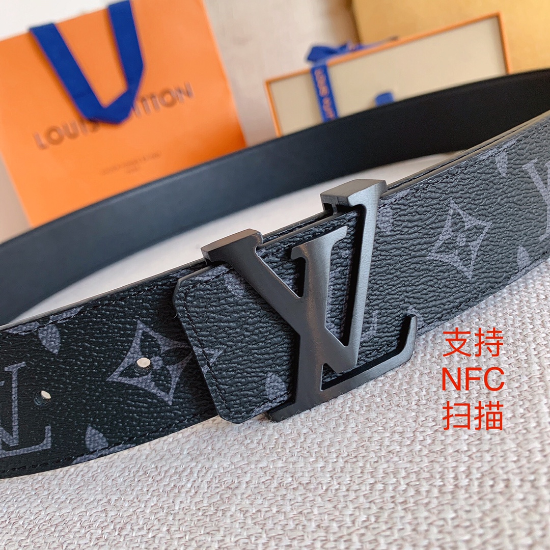 Louis Vuitton Men Belt Width 4cm