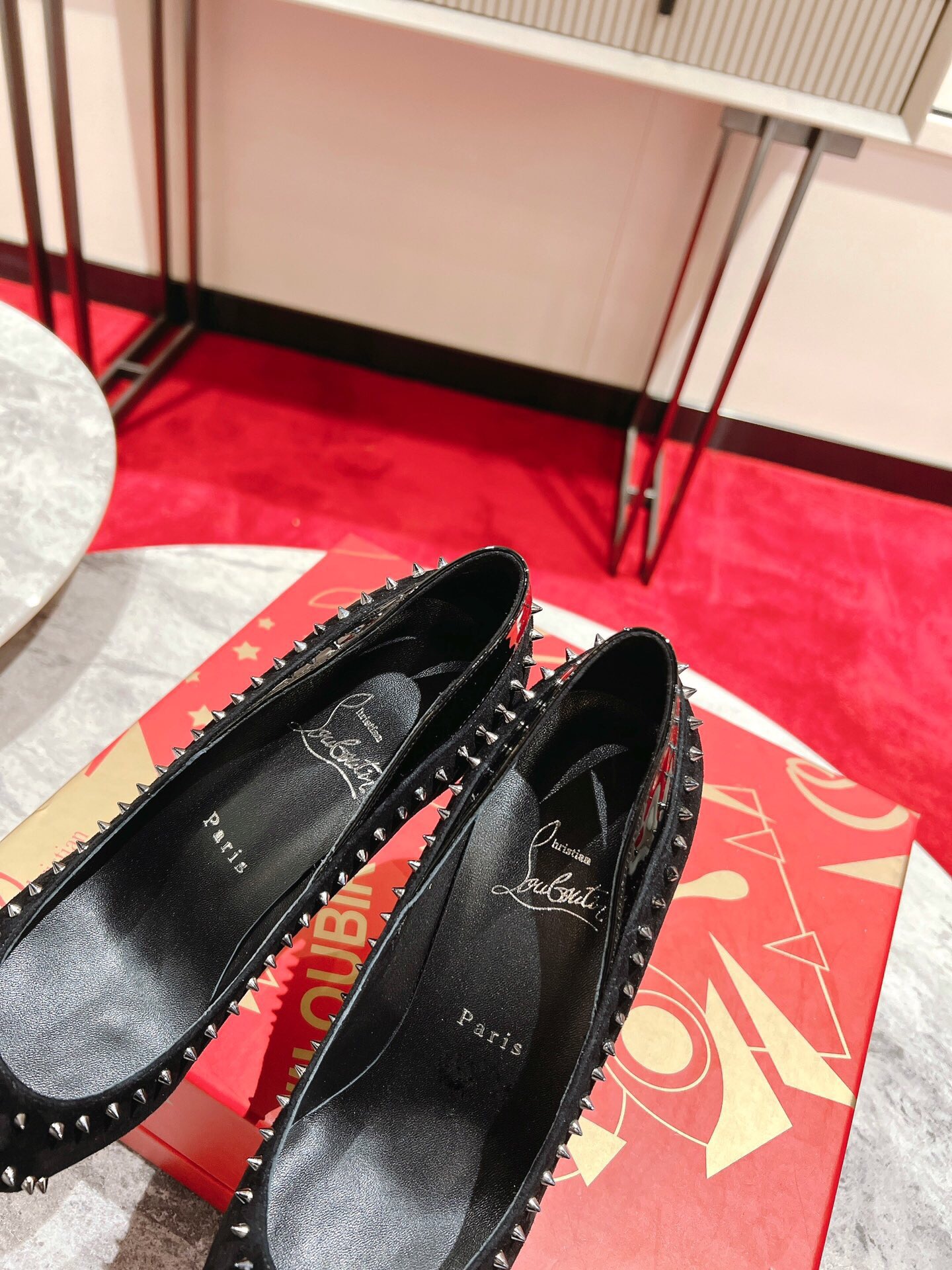 Christian Louboutin Duvette Spikes Pumps Size 35-41