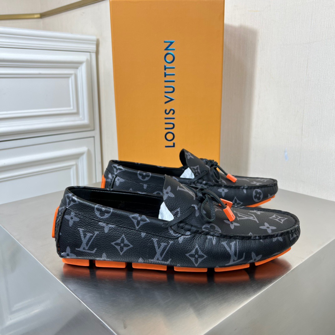 Louis Vuitton LV Driver Moccasin Loafers Size 39-45 3-Color