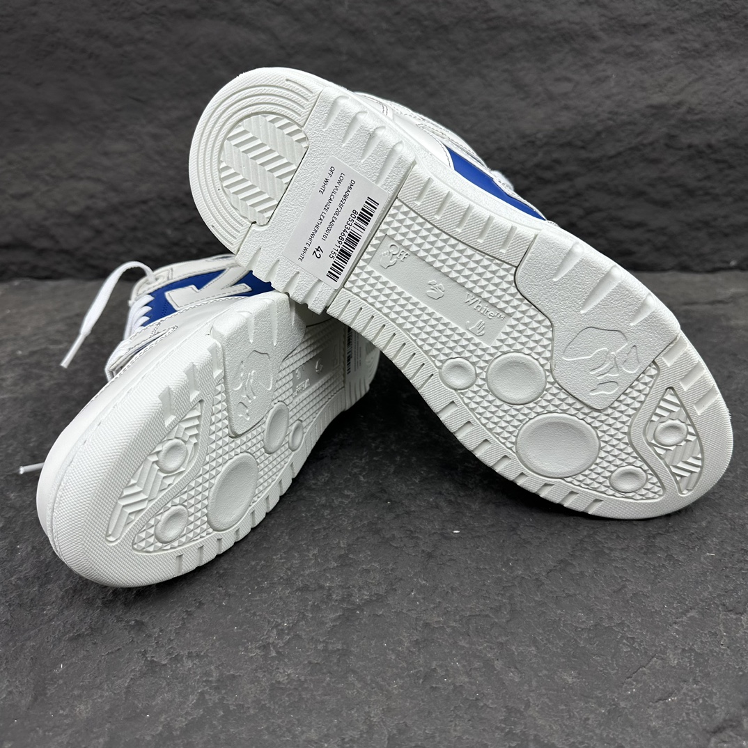 OFF White Out of Office Calf Leather Sneaker Size 36-46