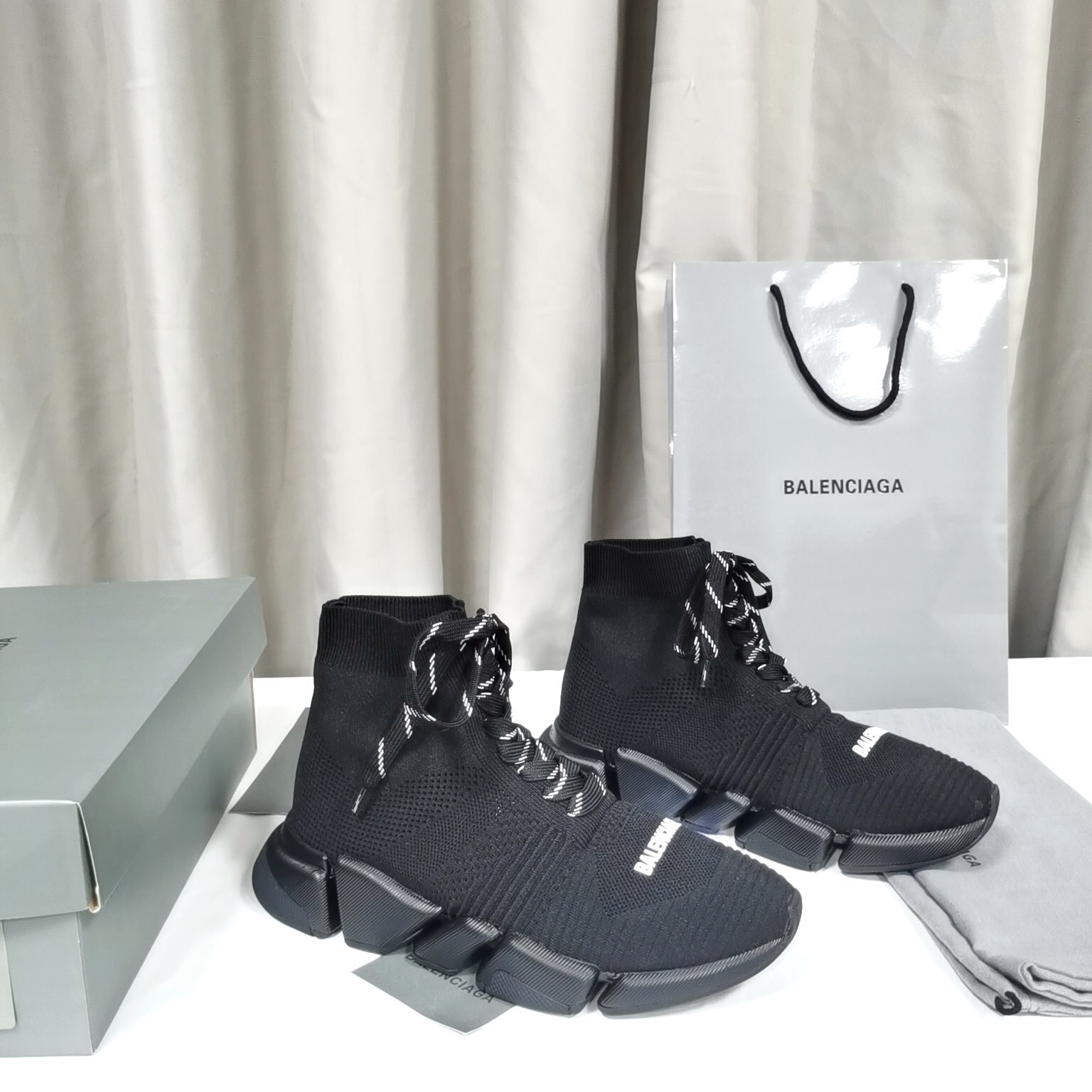 Balenciaga Speed 2.0 Lace-up Sneaker Size 35-46  6-Color