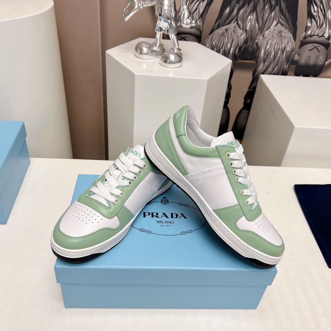 Prada Downtown Leather Sneakers Size 36-40