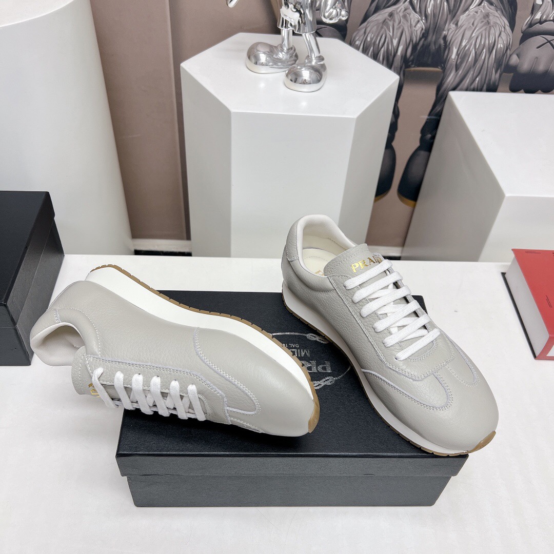 Prada Rank Leather Sports Shoes Size 39-45