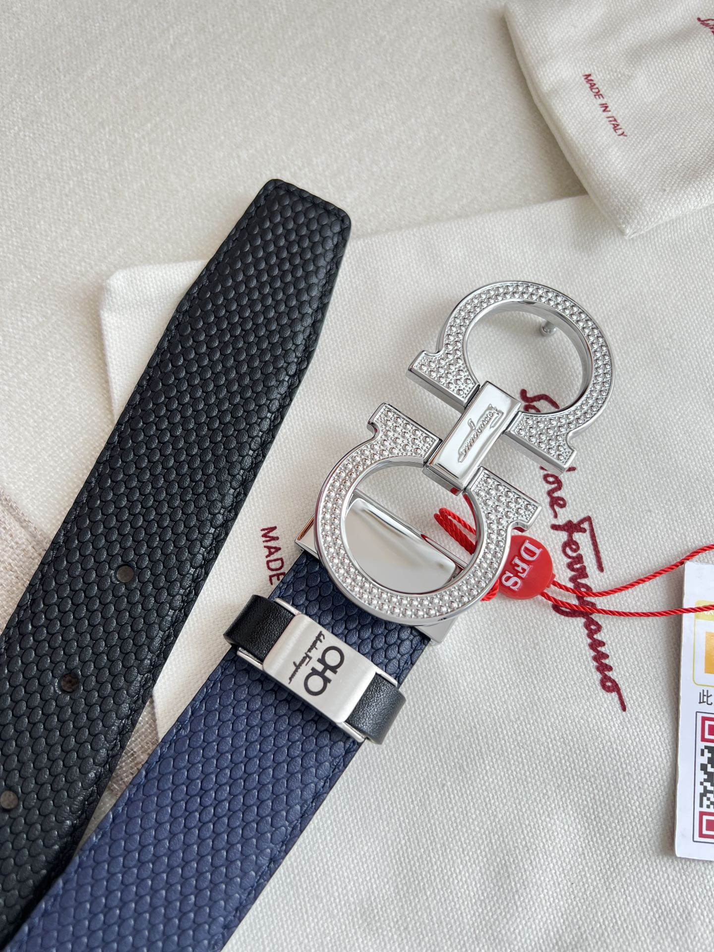 Ferragamo Men Belt Width 3.5cm