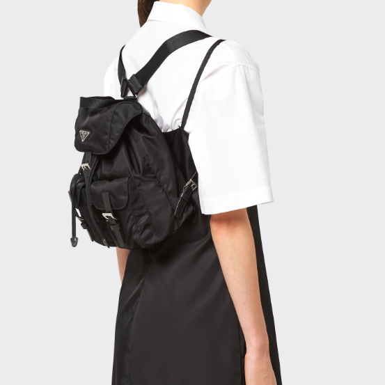 Prada 1BZ677 Re-Nylon Backpack Size 28*23.5*12cm