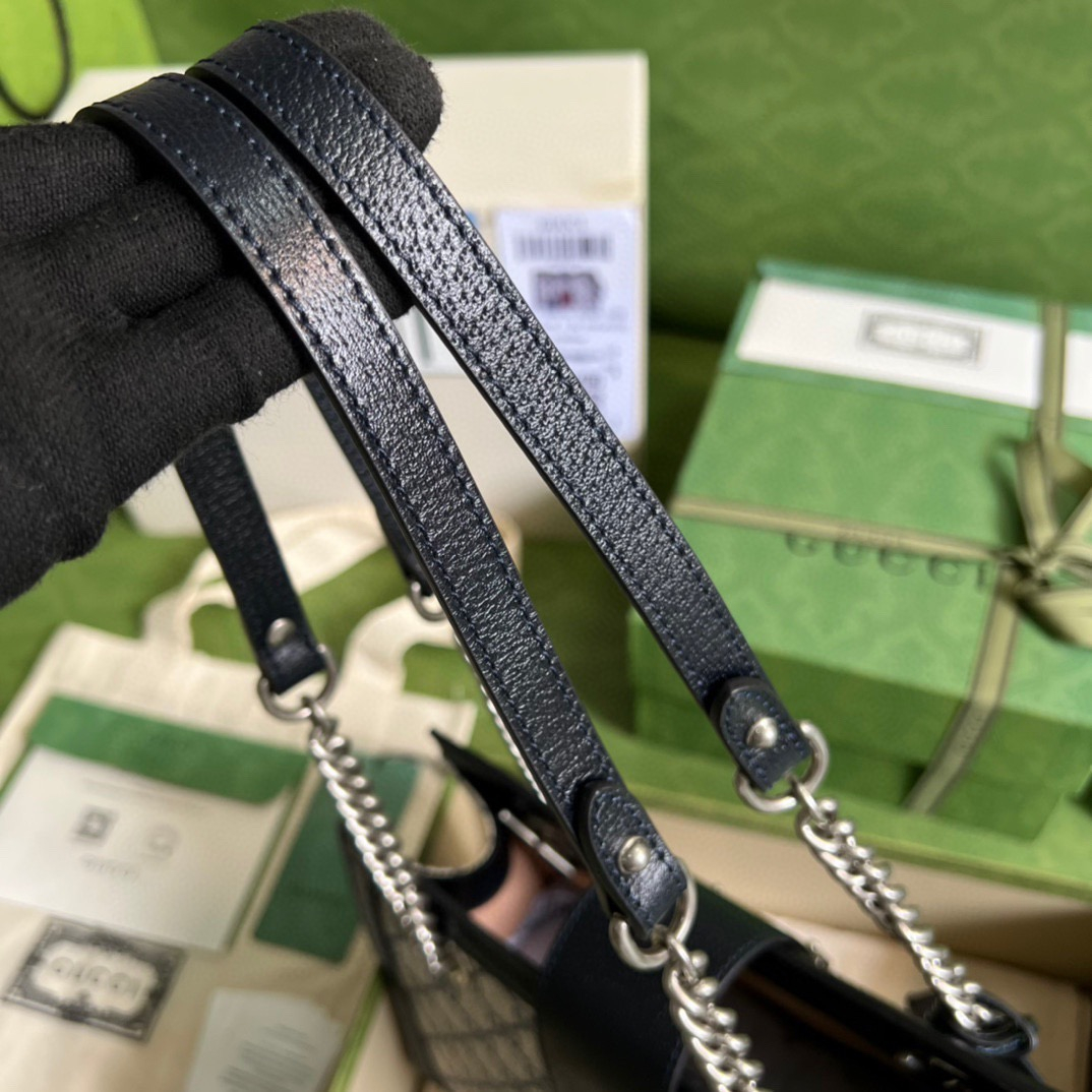 Gucci GG Supreme Padlock Women Shoulder Bags Size 26*18*10cm