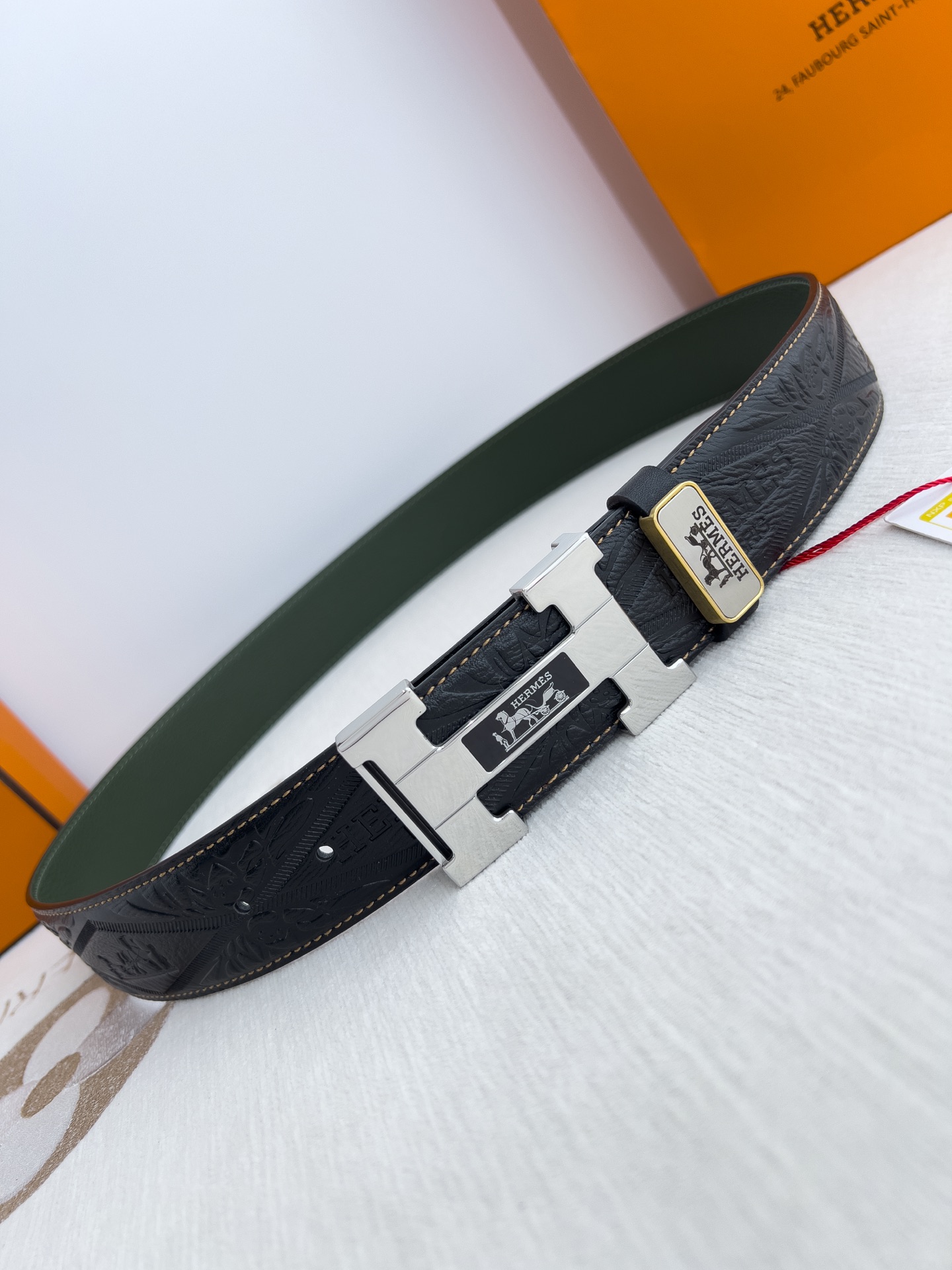 Hermes Men Belt Width 3.8cm