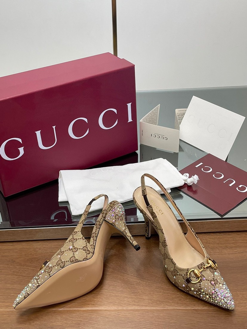 Gucci Original GG Women Pumps Size 36-41