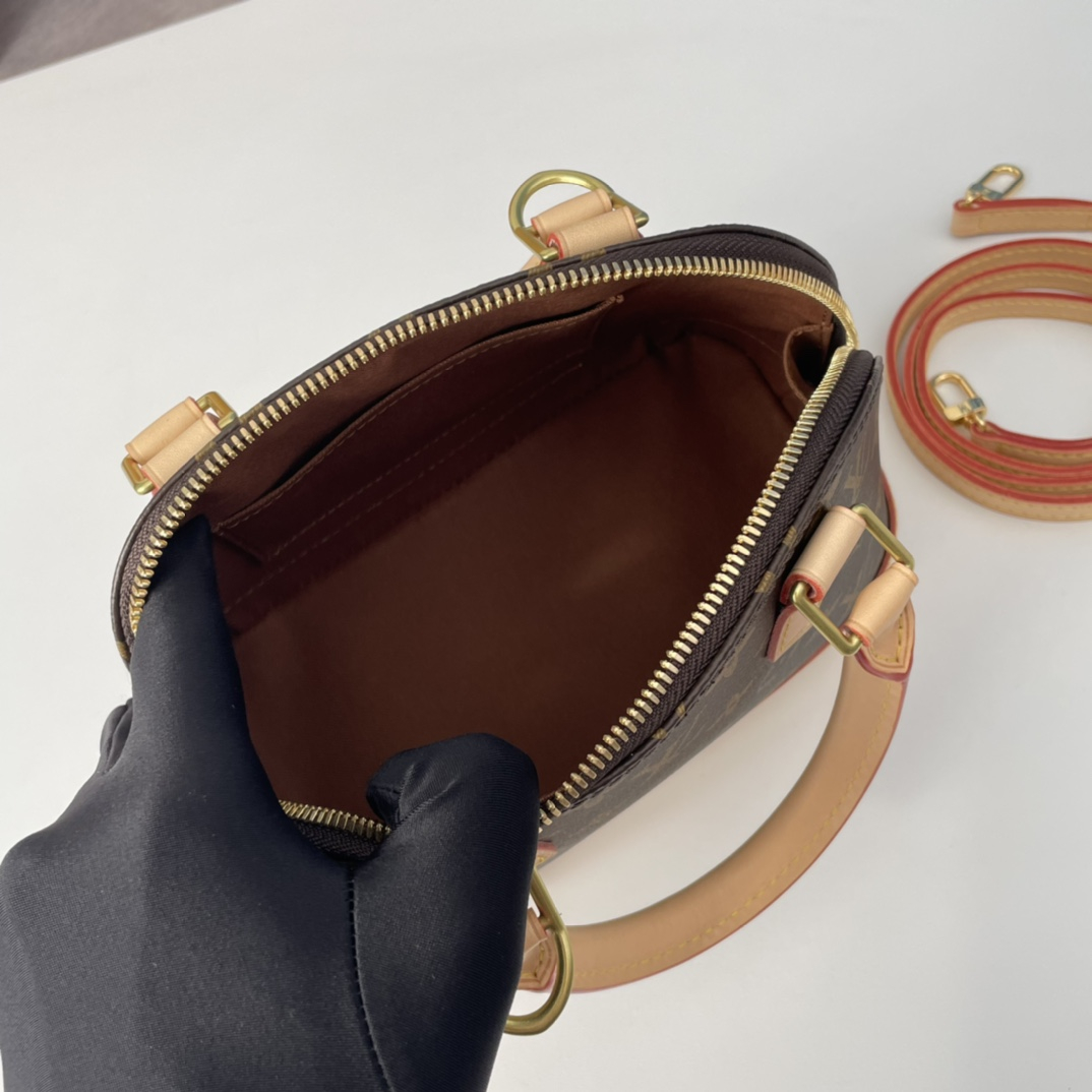 Louis Vuitton M53152 Alma Women Bags Size 23.5*17.5*11.5cm
