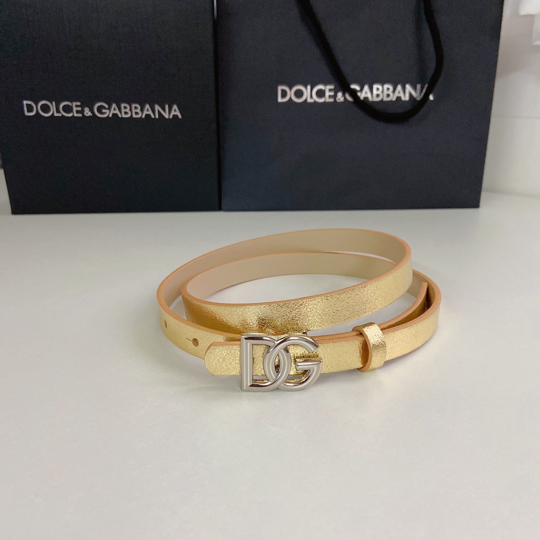 Dolce Gabbana Women Belt Width 1.5cm