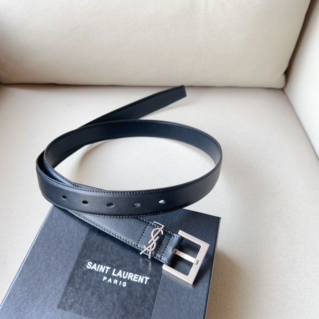 YSL Women Belt Width 3cm