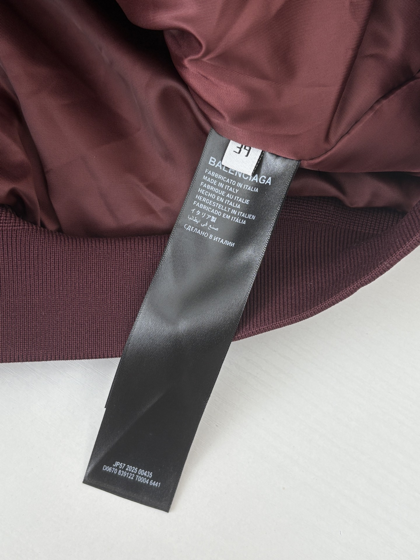 Balenciaga 2025FW New Bomber Size S-XL