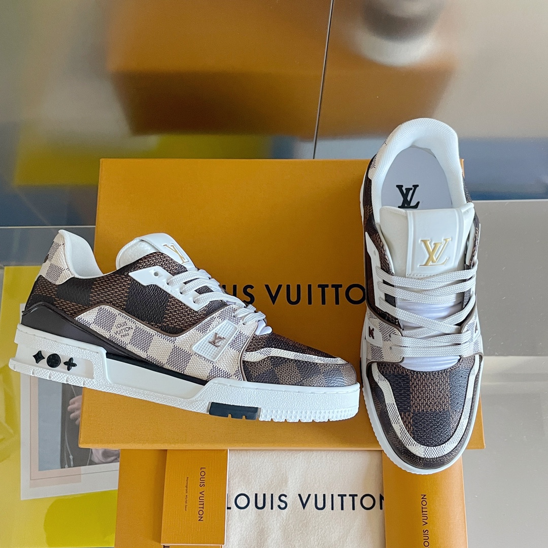 Louis Vuitton 2024New LV Trainer Sneaker Size 36-46