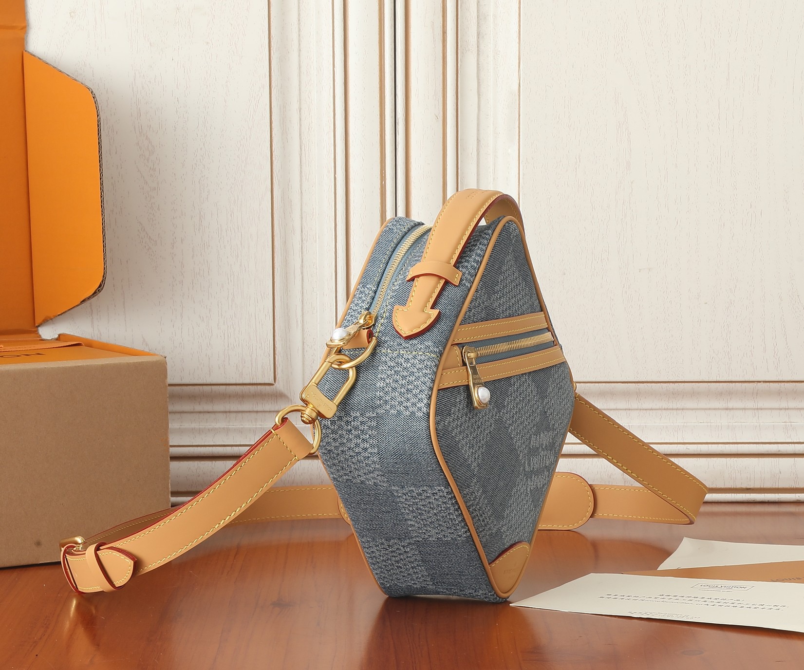 Louis Vuitton N40706 Chess Messenger Shoulder Bags Size 24*24*8cm