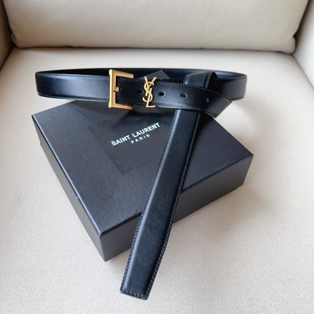 YSL Women Belt Width 3cm