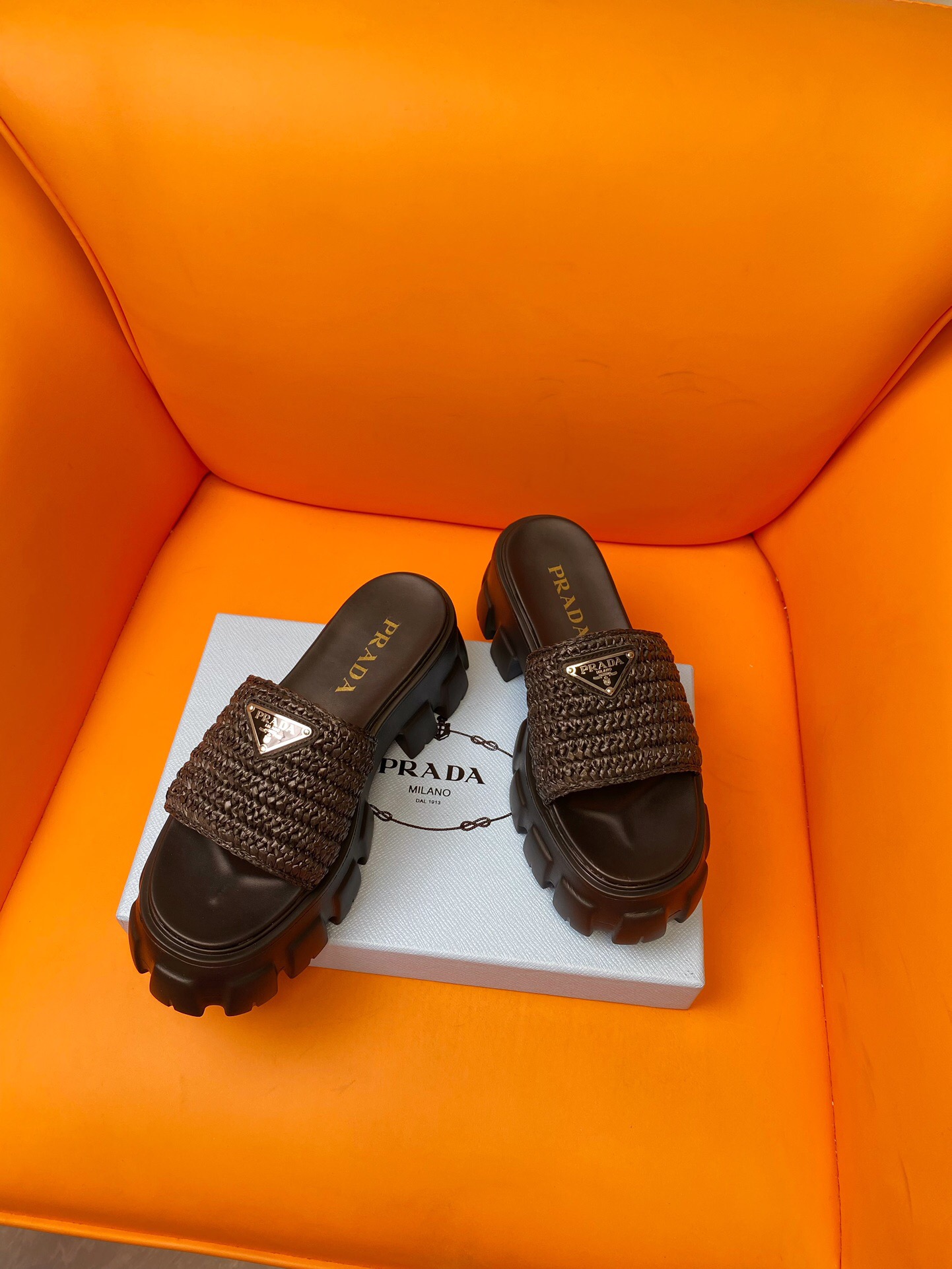 Prada 2024 New Monolith sandals Size 36-40