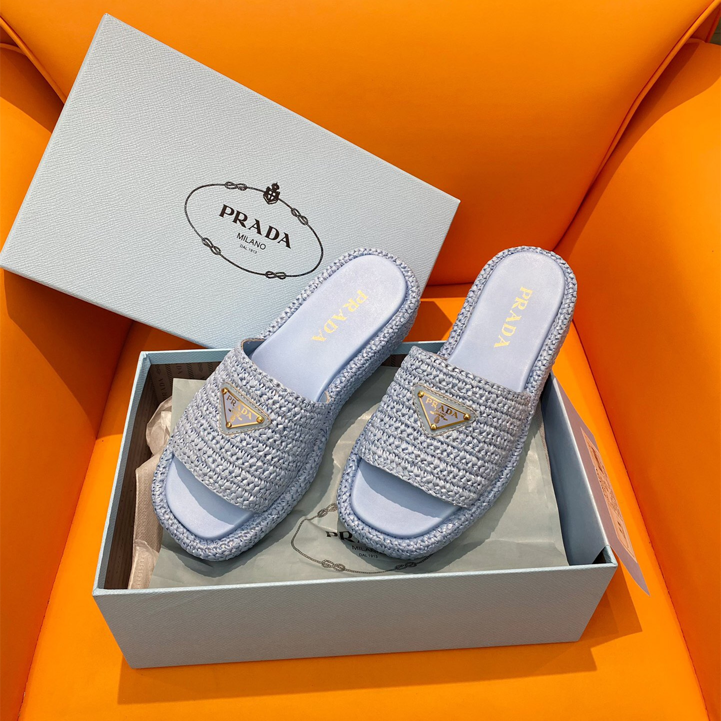 Prada 2024 New Monolith sandals Size 36-40