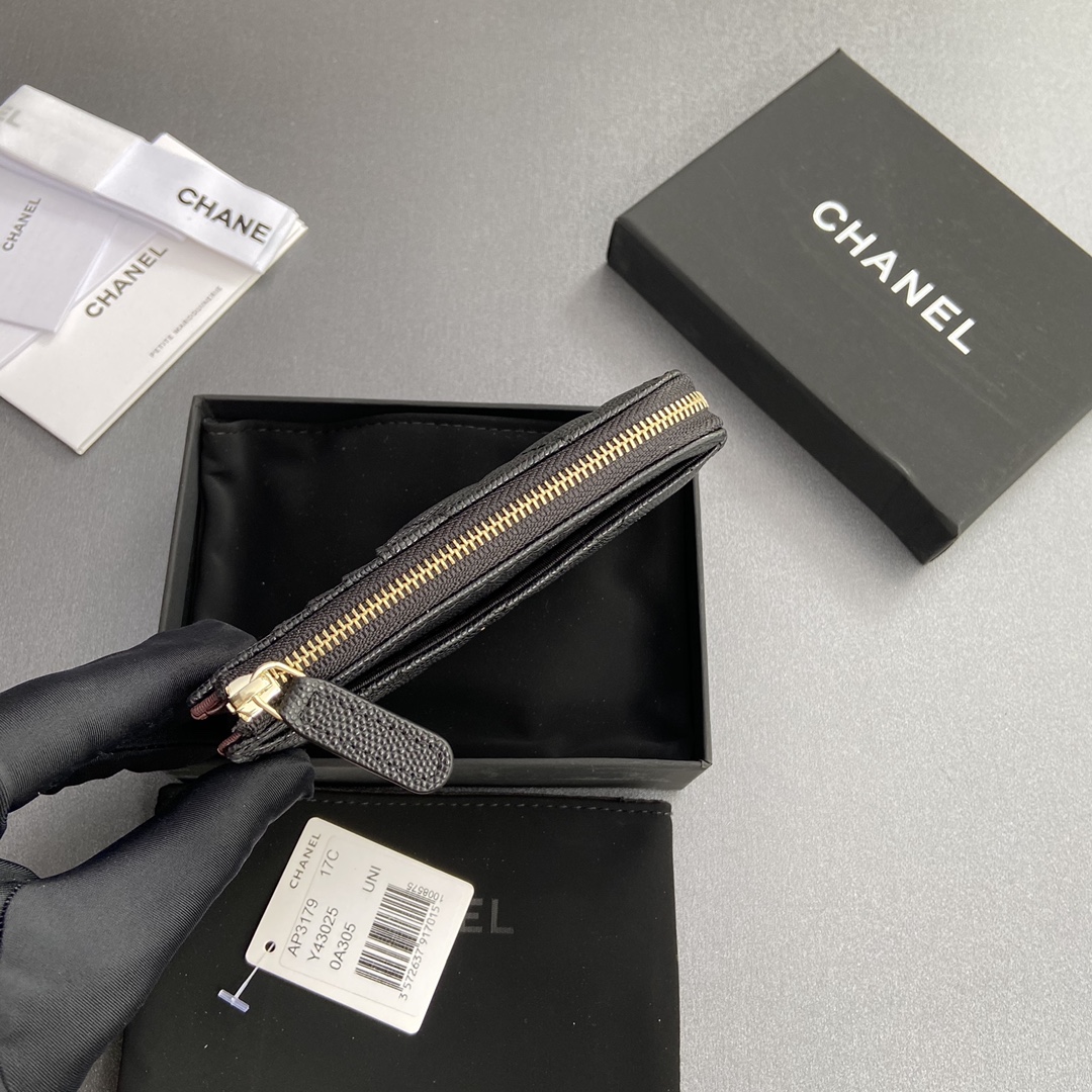 Chanel Card Holder Size 13*9*2cm