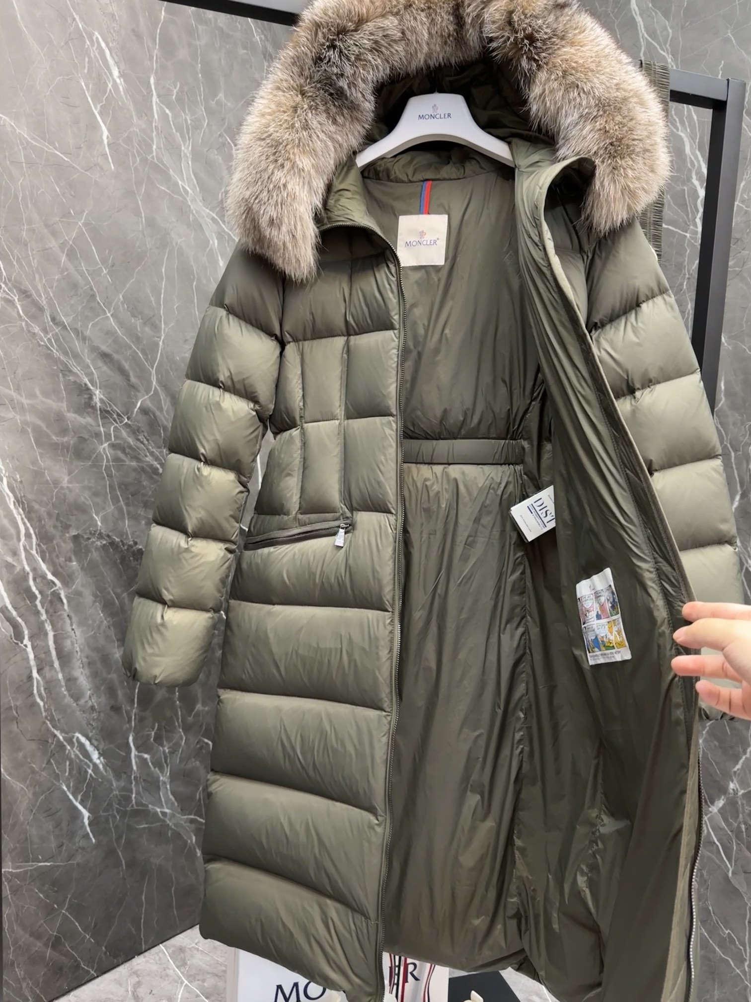 Moncler Boed Long Women Down Jacket Size S-XL