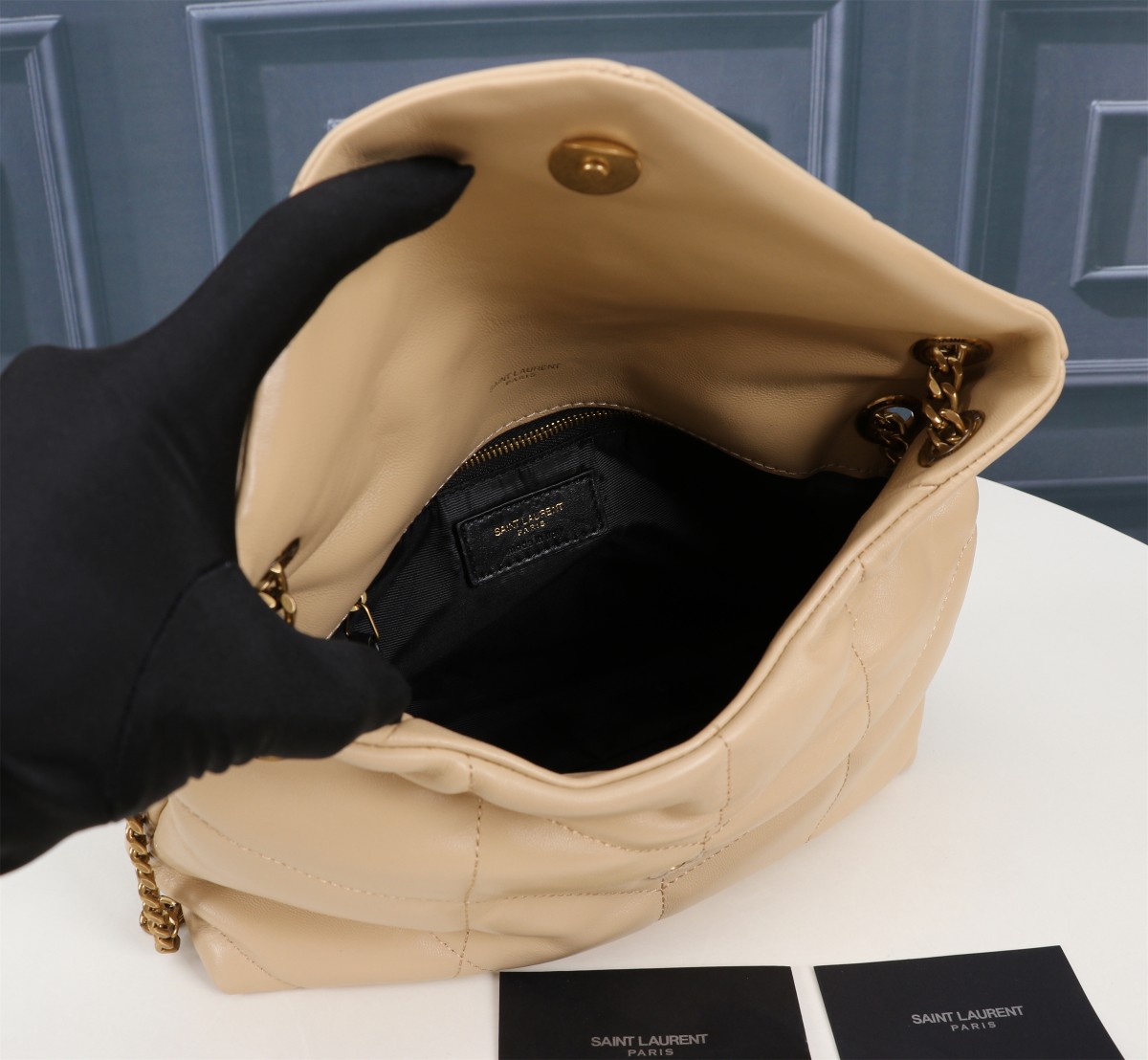 YSL Lou Lou Puffer Women Shoulder Bags Size 29*17*11cm