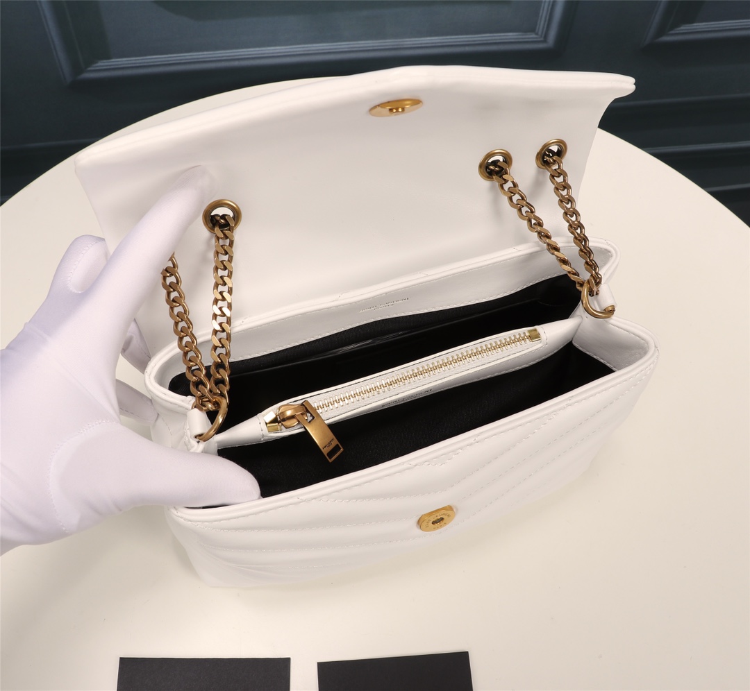 YSL Lou Lou Puffer Women Shoulder Bags 2-Size