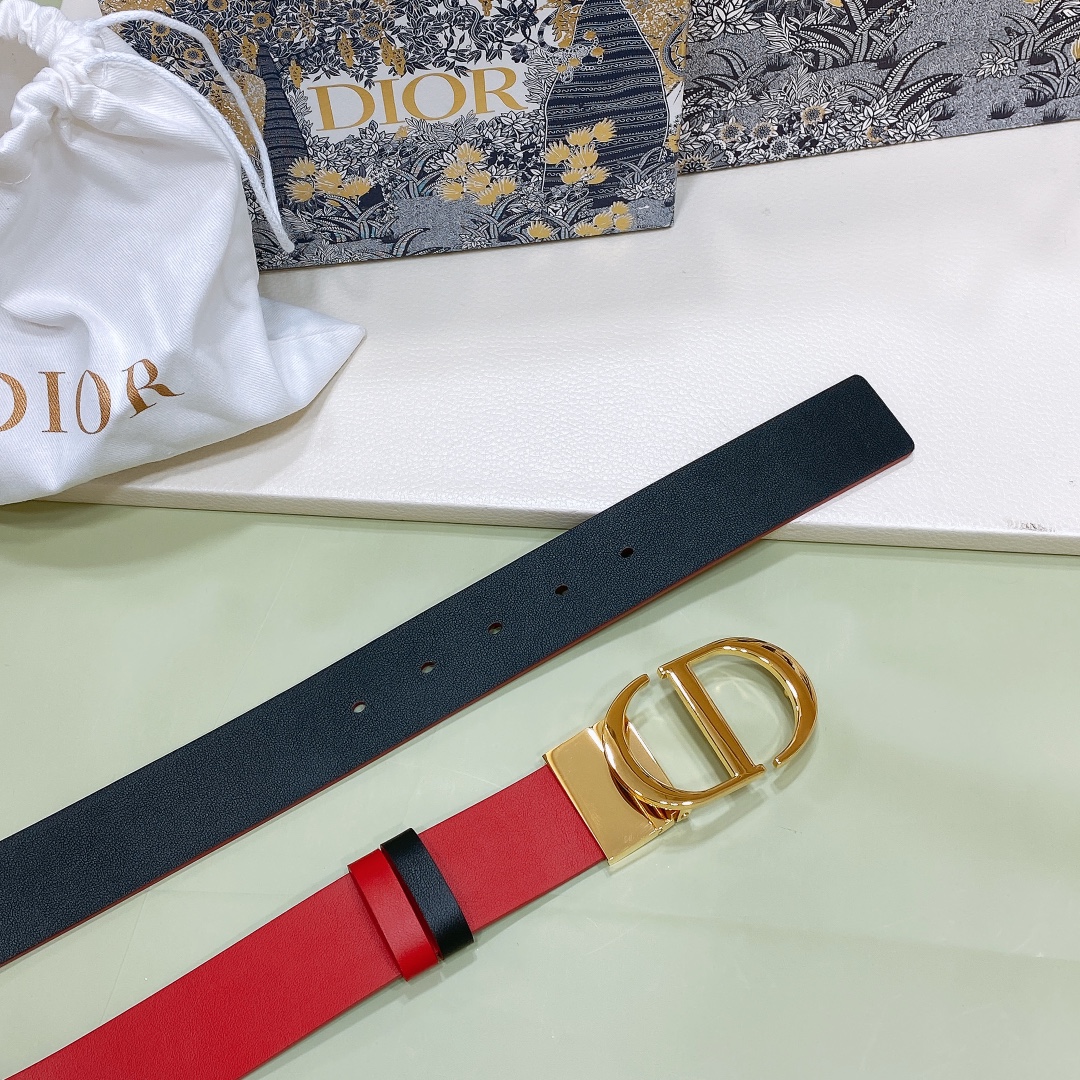 Dior Women Belt Width 3.5cm
