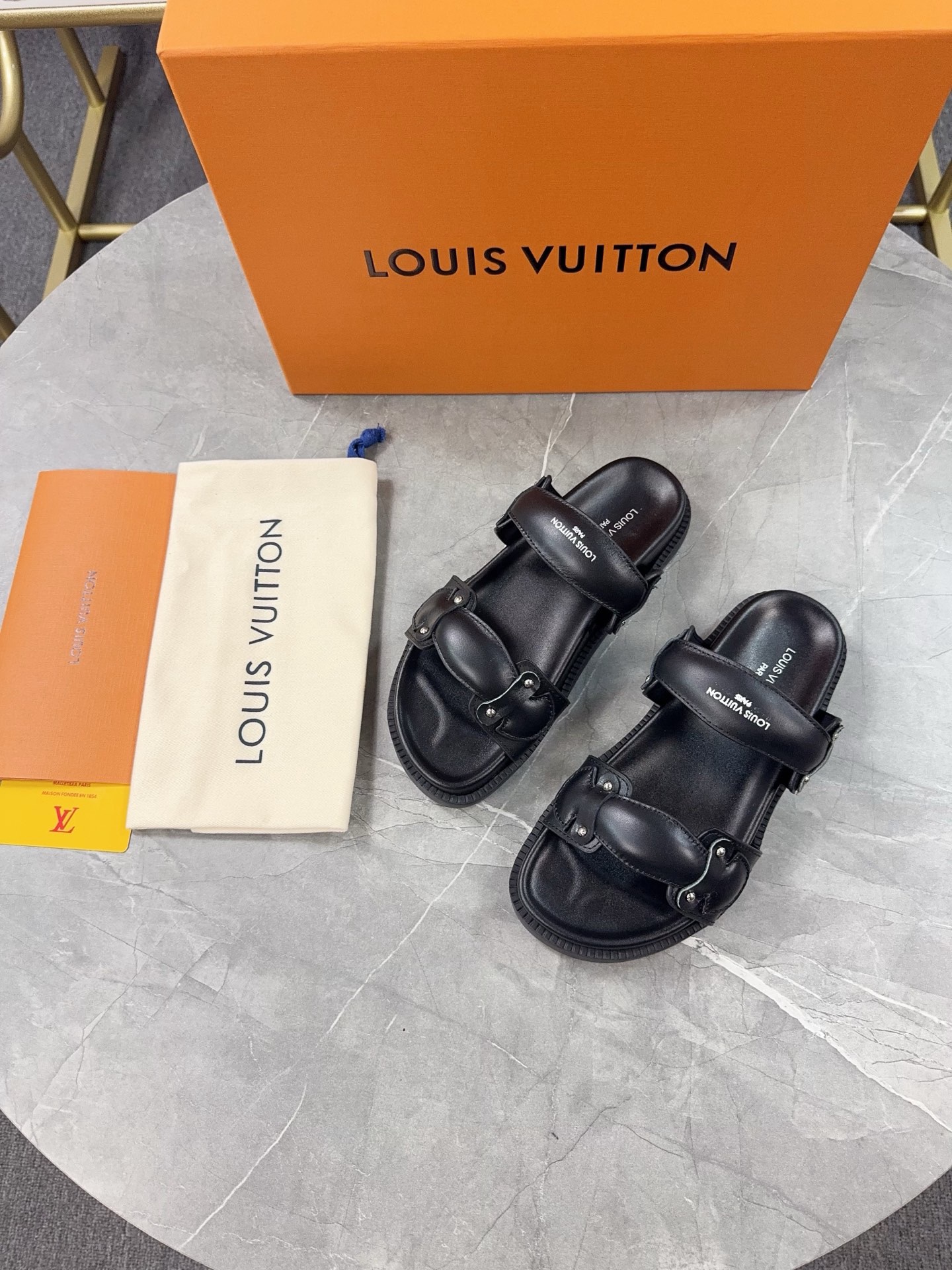 Louis Vuitton Pool Pillow Flat Comfort Slippers Size 36-46