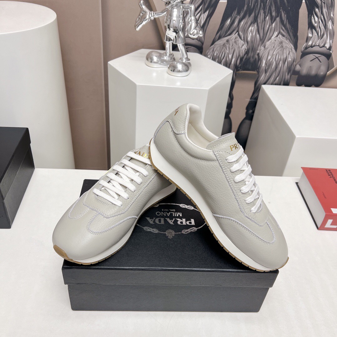 Prada Rank Leather Sports Shoes Size 39-45