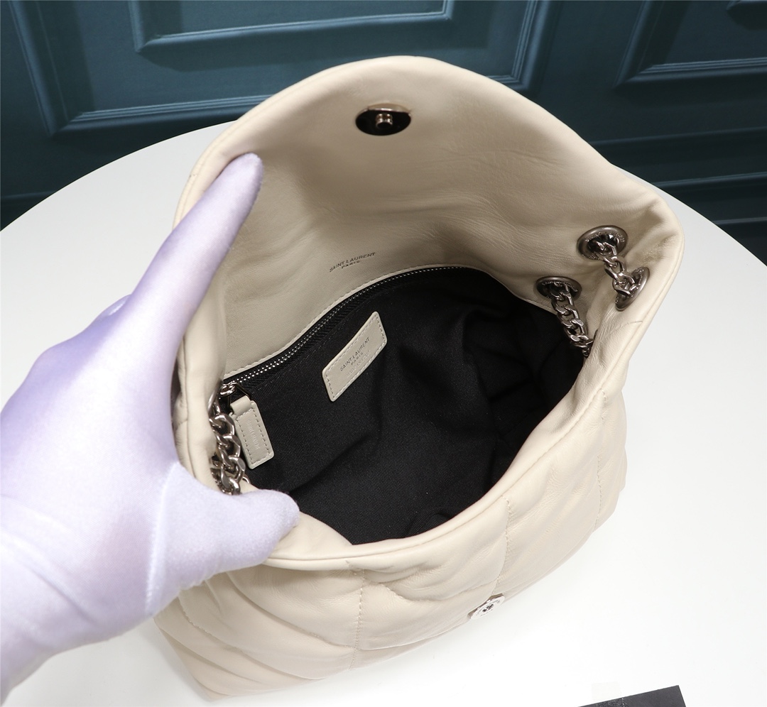 YSL Lou Lou Puffer Women Shoulder Bags Size 29*17*11cm