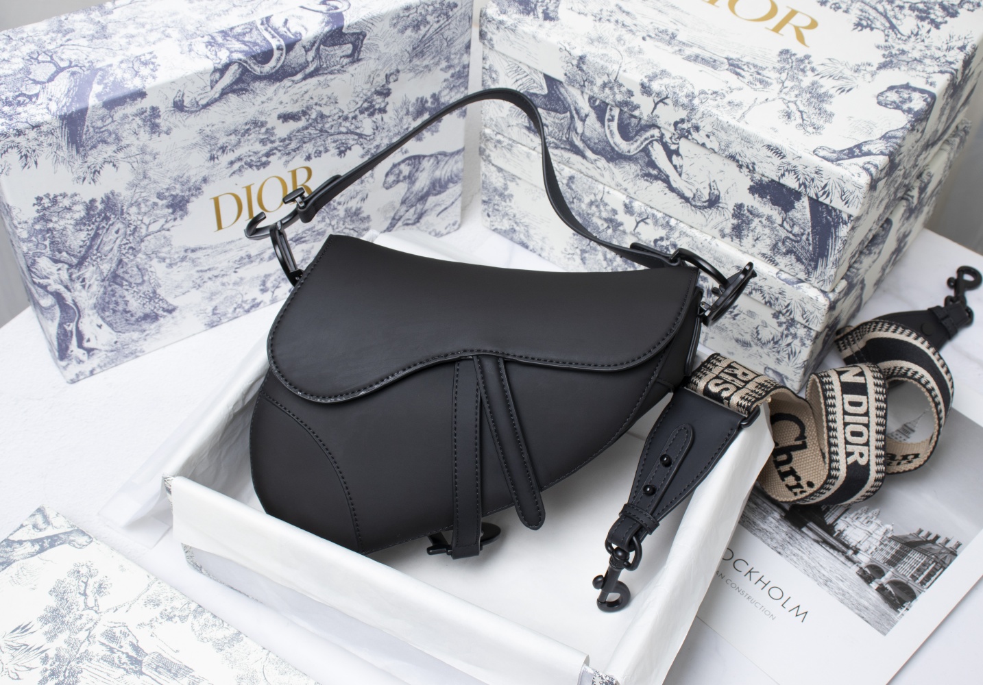 Dior Saddle Women Bags 25.5*20*6.5cm