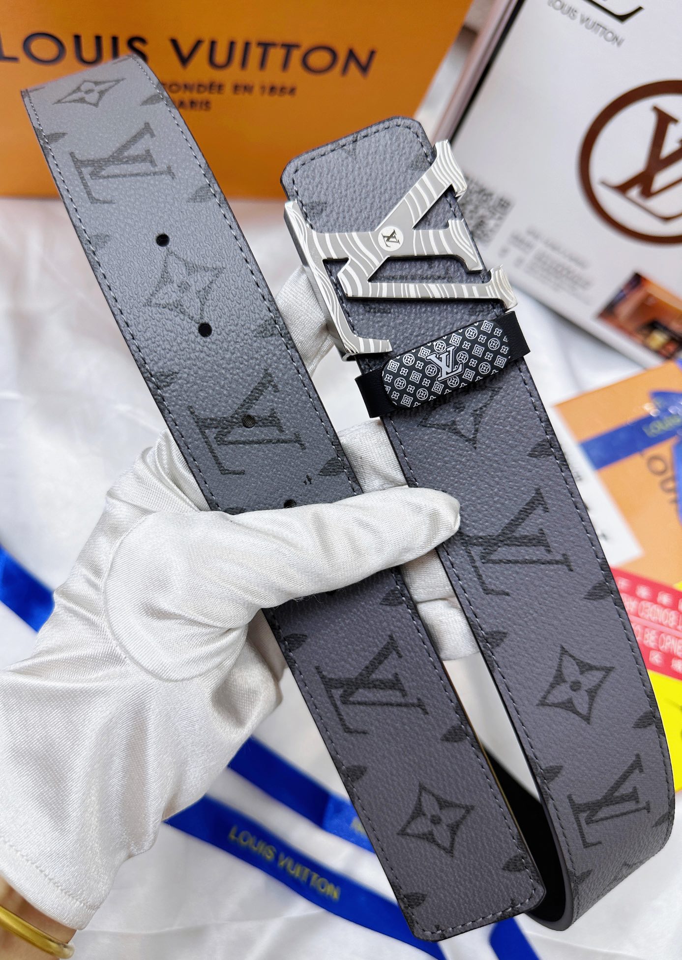 Louis Vuitton Men Belt Width 3.8cm