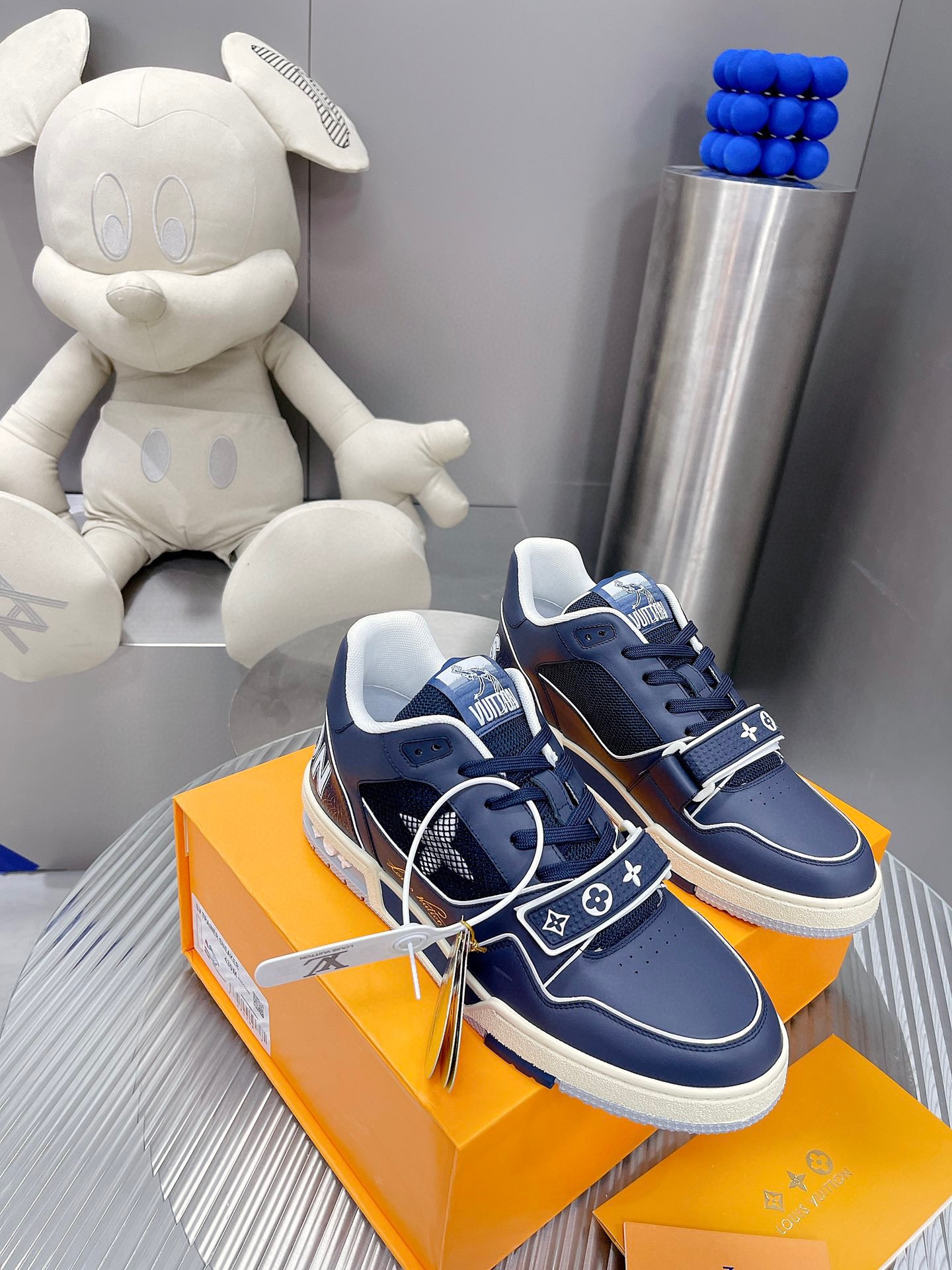 Louis Vuitton LV Trainer Velcro Strap Sneaker Size 36-46