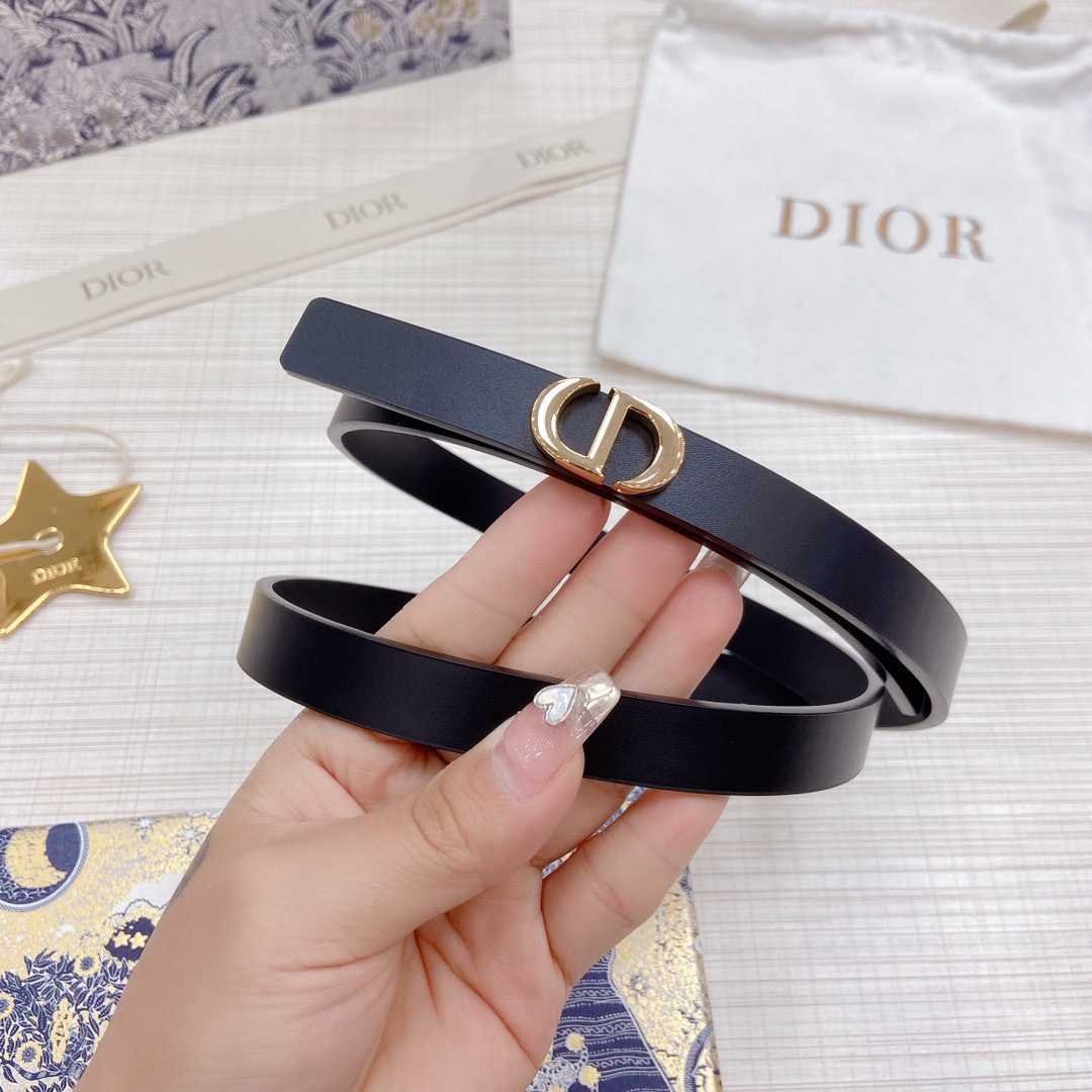 Dior Women Belt Width 1.5cm