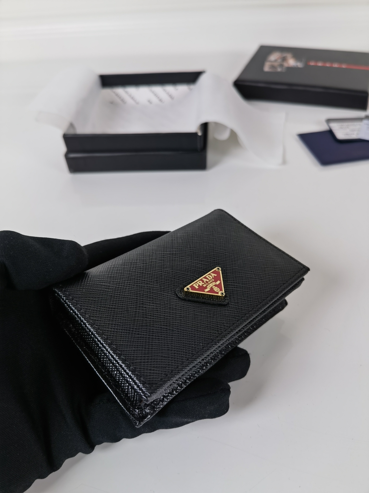 Prada Card Holder Size 11*7*2cm