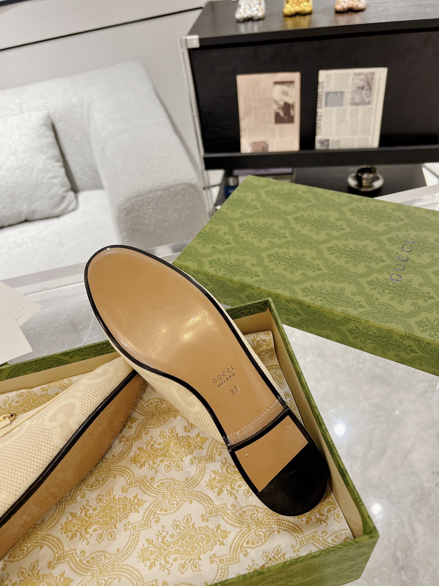 Gucci Princetown GG Slippers Size 35-41