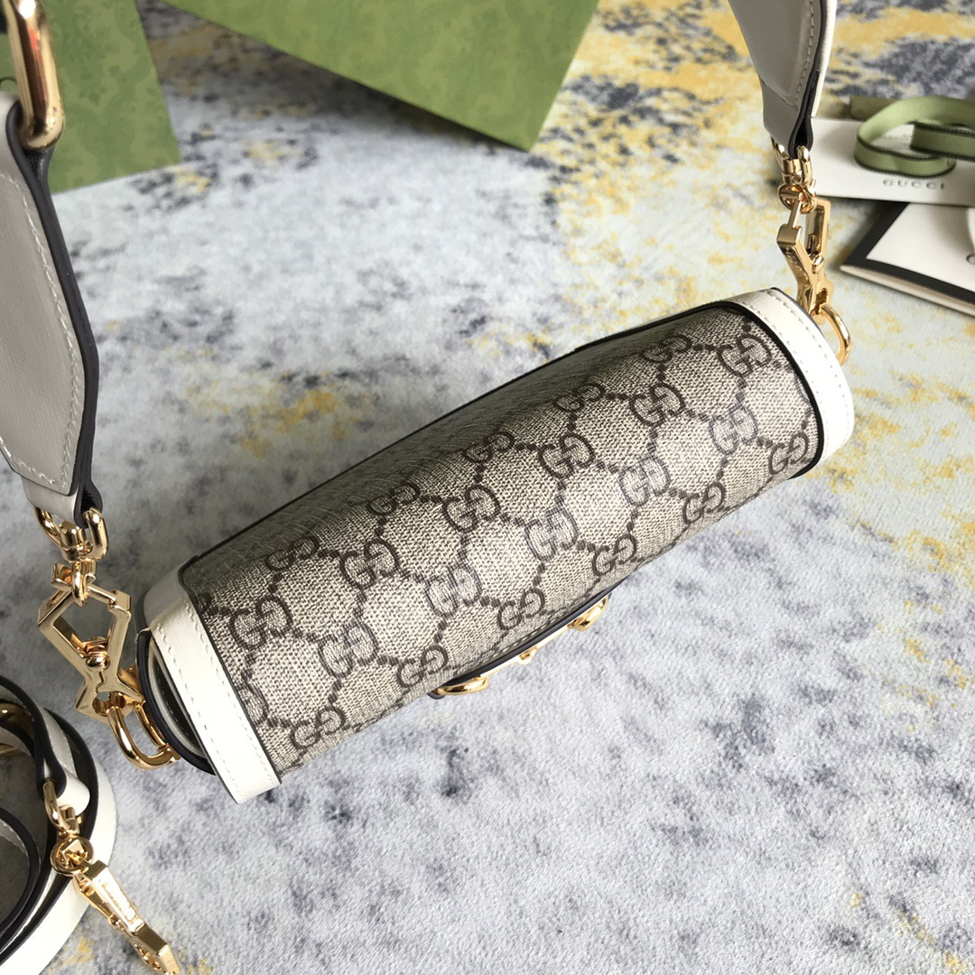 Gucci GG Horsebit 1955 Women Shoulder Bags Size 25*18*8cm