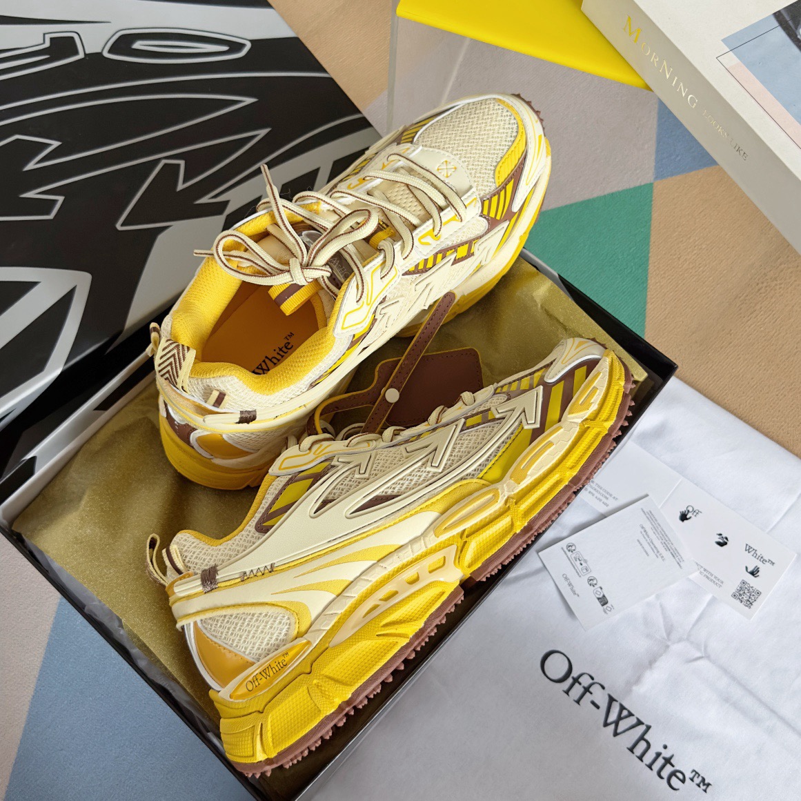 OFF White 2024ss Ow Be Right Back Sneaker Milan Size 36-46