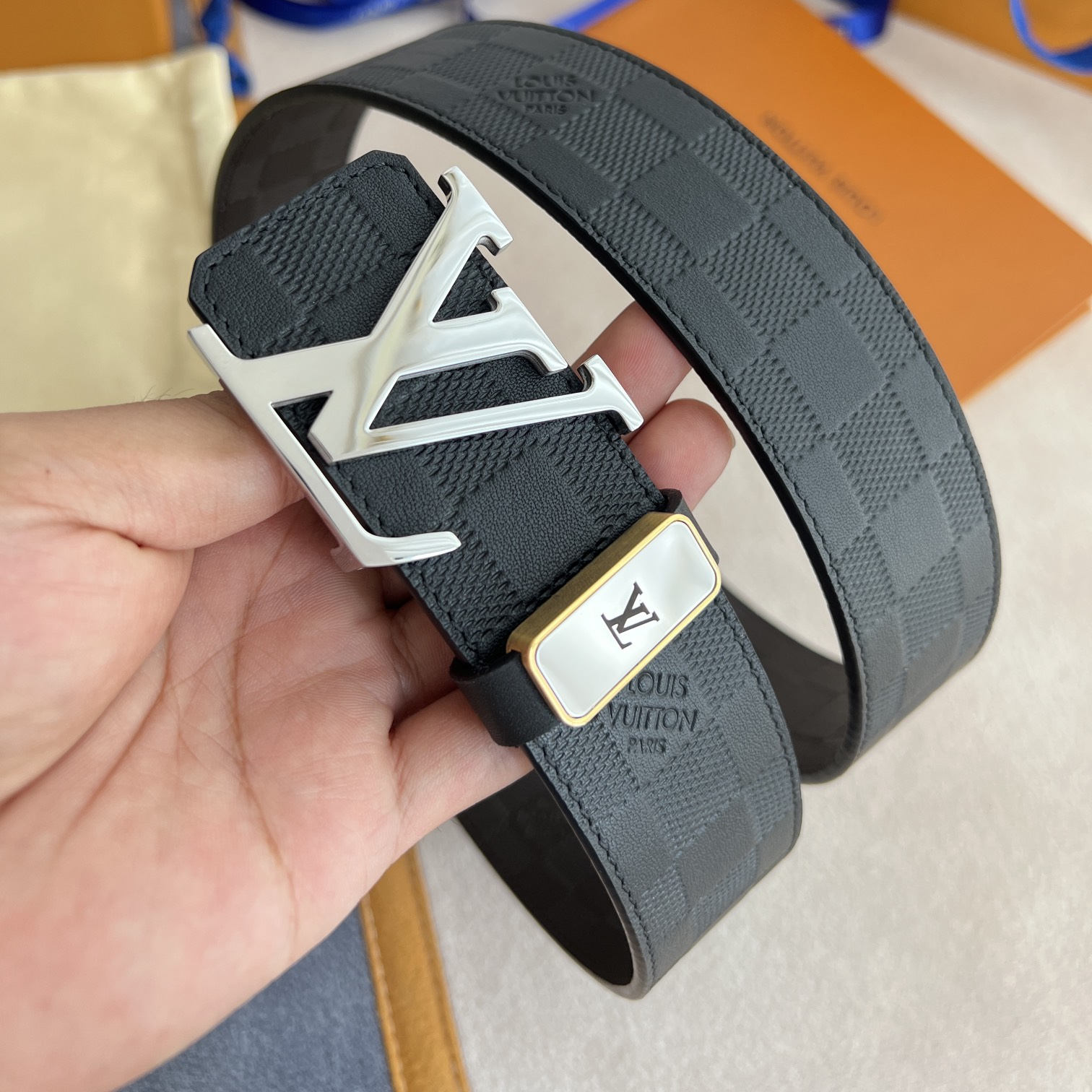 Louis Vuitton Men Belt Width 3.8cm