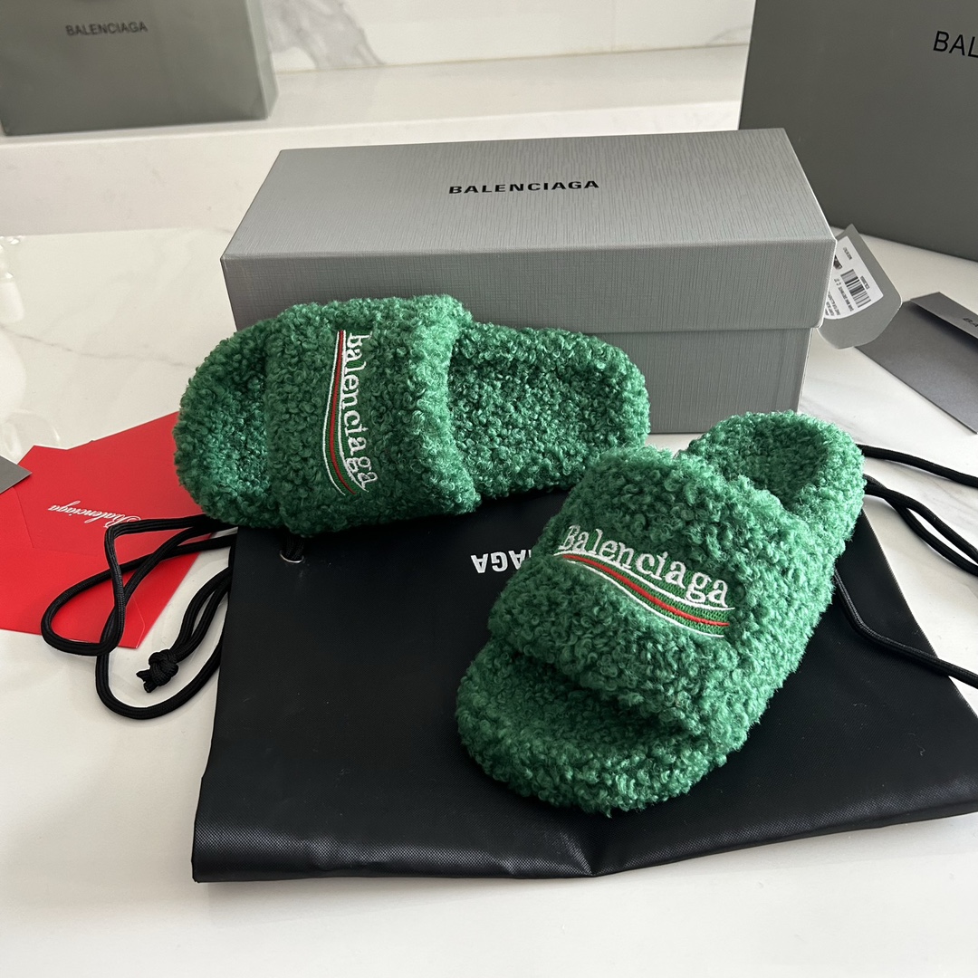 Balenciaga 23FW New Winter Slippers Size 35-41