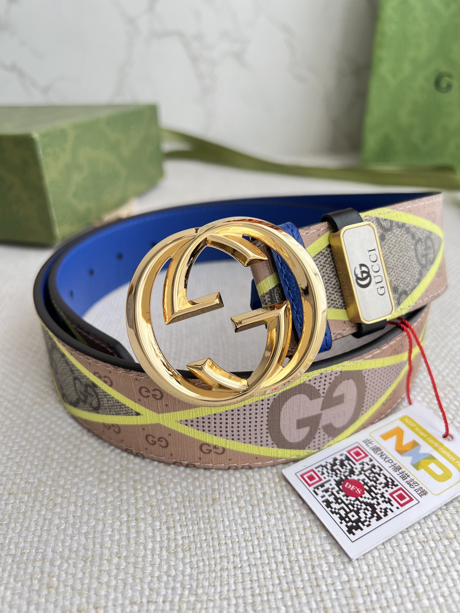 Gucci Men Belt Width 3.8cm