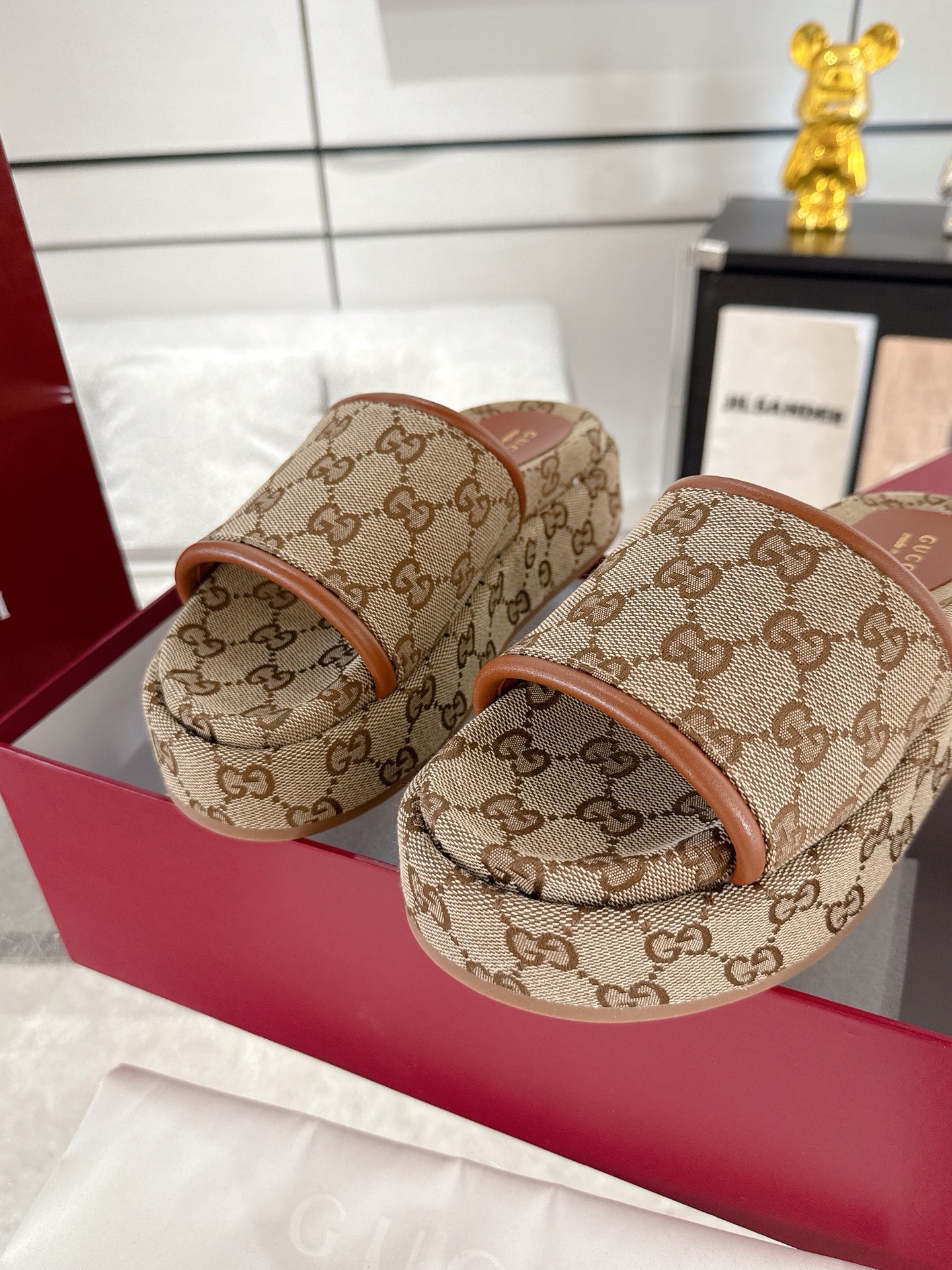 Gucci Platform Sandal Slippers Size 36-44