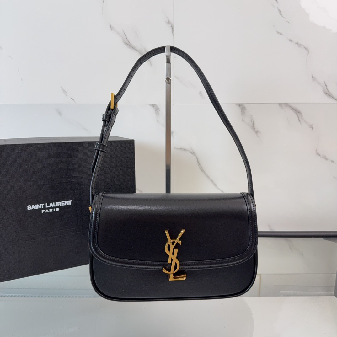 YSL Solferino Women Shoulder Bags Size 24.5*15*8.5cm