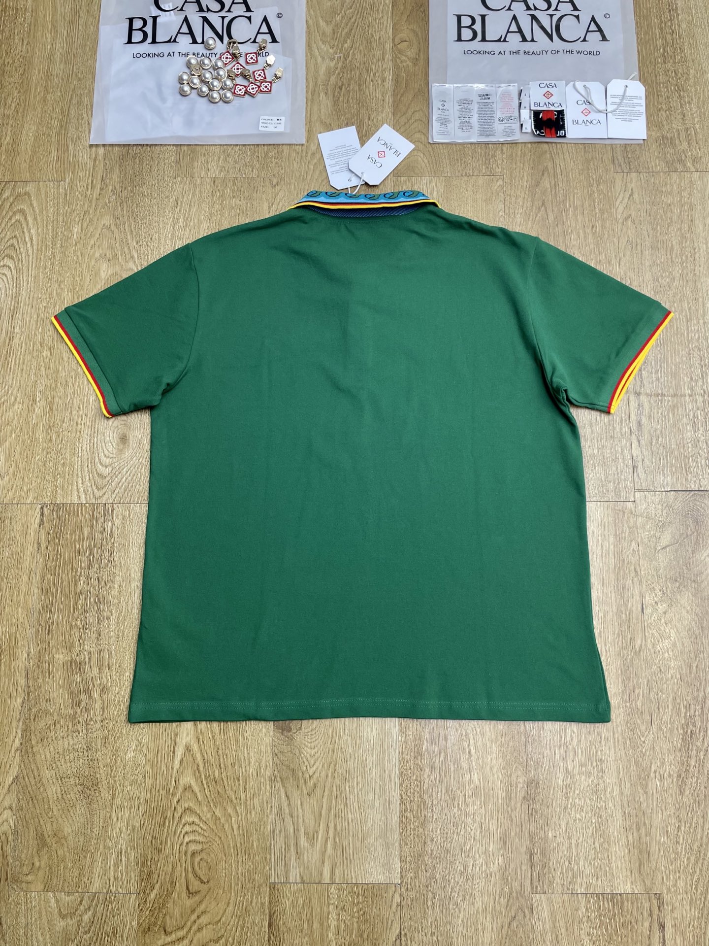 Casablanca Polo Shirt Size S-XL