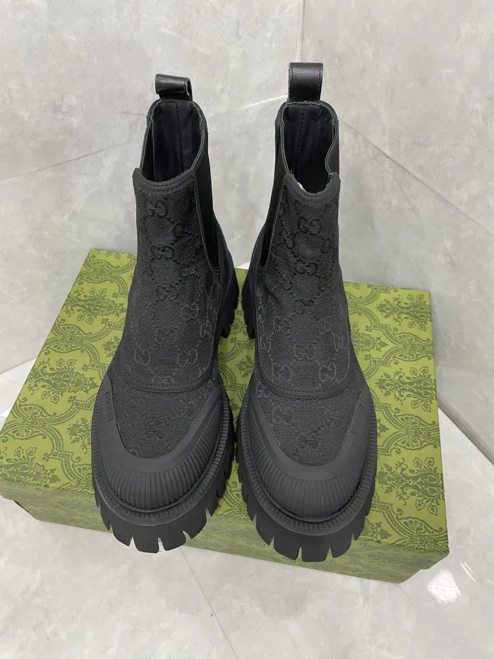 Gucci 23fw New Boots Unisex Size 35-46